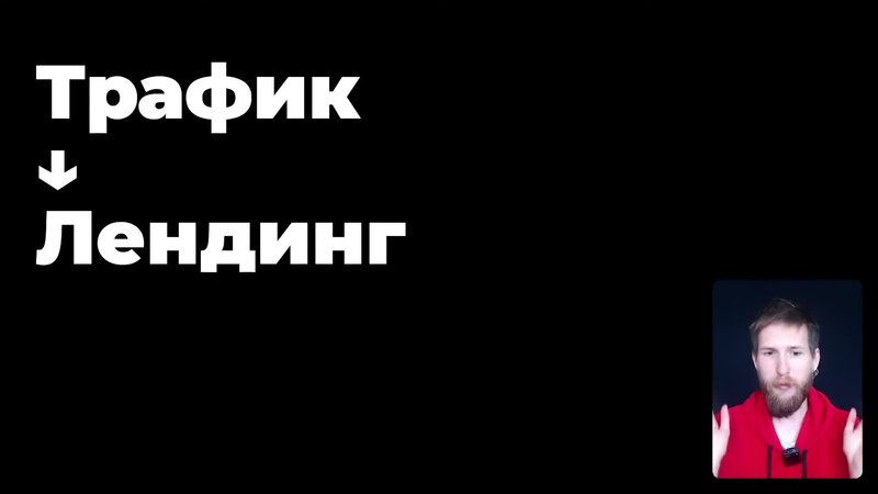Трафик → Лендинг